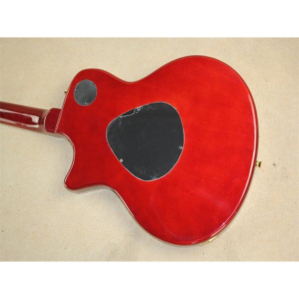 Wholsale Factory custom 21frets classic semi-hollow tobacco sunburst folk acoustic guitar with bird inlay