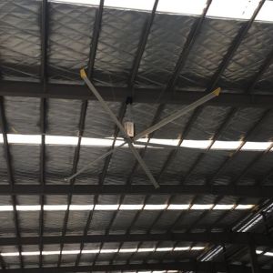 18ft Industry Warehouse Workshop Pmsm High Volume And Low Speed Ceiling Fan For