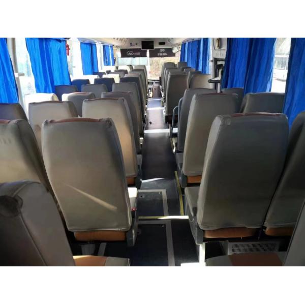 Used Coach Bus Double Glass Yutong Zk6115 60seats Yuchai Engine Two Doors With Air Condition
