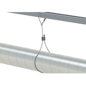 Tool Free Copper HVAC Hanging Kit , 1.8 - 2.0mm Exhibition Hanging Systems