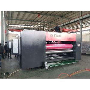 Slotting Die Cutting Automatic Control 1mm Carton Printer Machine