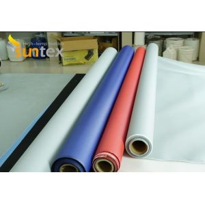 High Temperature Fabrics Silicone Coated Fiberglass for fabric air duct