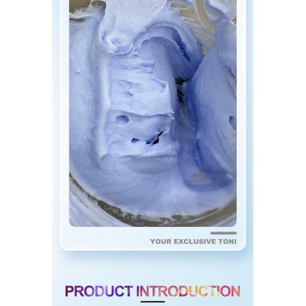 Professional Hair Bleaching Powder for Salon Quick-Drying Formula Low Irritation Strong Adhesion 6% Hydrogen Peroxide