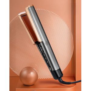 2 in 1 Wet to Dry Hair Straightener and Curler with 13 Temperature Settings and