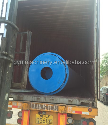 22kw Gas Heating Wood Sawdust Cyclone Dryer Rotary Drum Sawdust Dryer Spare Parts