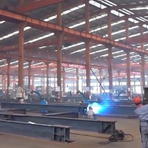 Open Span Design Steel Structure Building Fire Protection Prefabricated Workshop