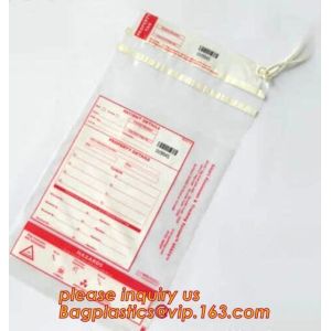 Biodegradable Biohazard Specimen Bag, Biohazard Specimen Transport Bag, Medical