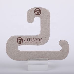 Biodegradable Sustainable Cardboard Paper J Hooks Recycled For Socks Hats Gloves