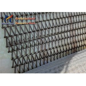 Balustrade Spiral Wire Mesh 4mm 1.5mm Stainless Steel 316