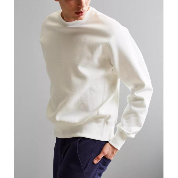 Dropped Shoulder Fleece Crew Neck Sweatshirt Men Hoodies Pink Color