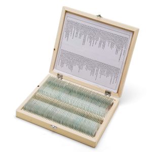 Shockproof Gift Fixed Medical Research 100pcs Microbiology Prepared Slides