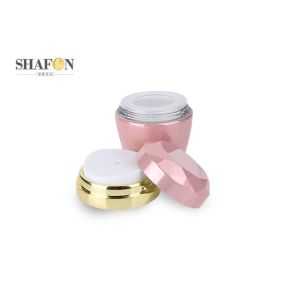 PMMA Material Empty Cosmetic Jars Containers For Face Cream Multi Colors