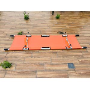 Light Two Fold Stretcher Aluminium Alloy Frame Oxford Cloth