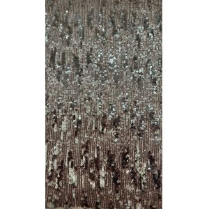 Luxury Sequin Embroidered Lace Fabric For Ladies Textile Suit