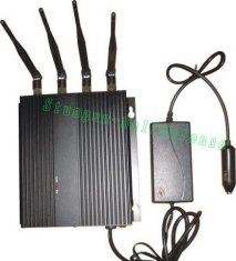 808F1 Car use cell phone GSM+3G signal jammer/blocker