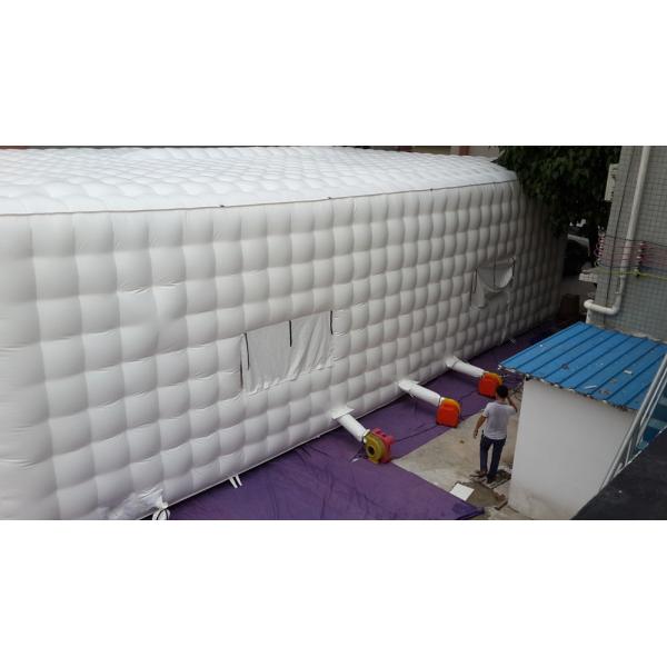 20ft Custom Portable Black Inflatable Nightclub Cube Party Bar Tent Night Club For Disco Wedding Event