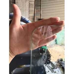 Customized Request Glass Mirror Coffee Table Processing Automatic Grinding