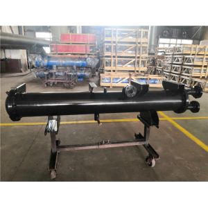 R410A Refrigerant Sea Water Titanium Shell Tube Heat Exchanger ISO