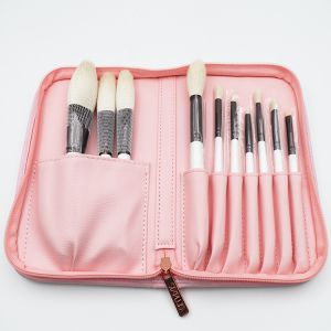 10PCS Multifunctional Goat Hair Makeup Brush Set 19*4cm