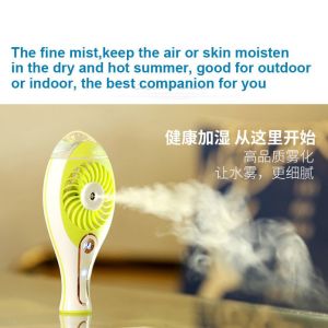 Novelty gifts Handy mist cooling air fan usb rechargable mini coolig mist spray