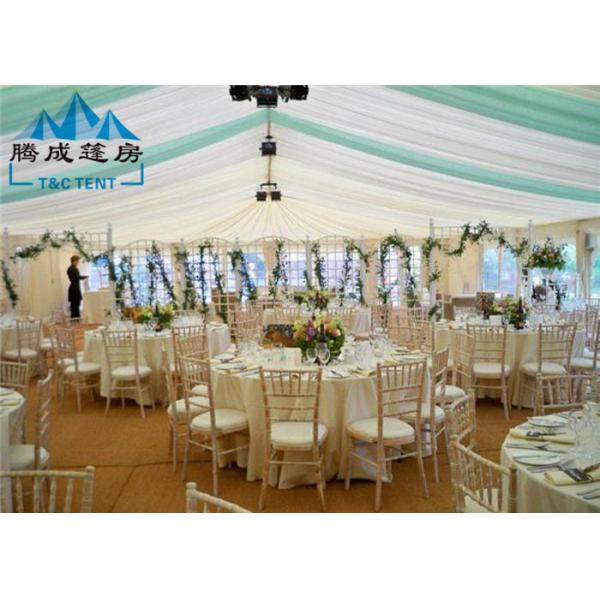 All Seasons Outdoor Canopy Tent With Sides , Commercial Event Tents Hot - Dipped Galvanized Steel