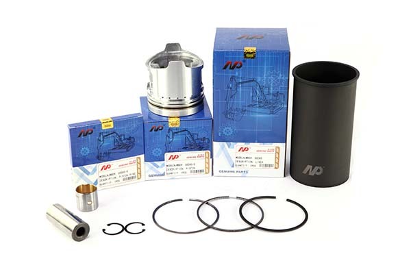 Buy Komatsu Excavator Engine Parts 6D95-5 6D95-6 Liner Piston Ring at wholesale prices