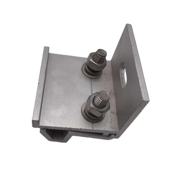 Buy Durable Solar-Powered Vertical Seam Clamp – Weatherproof Aluminum Mounting Bracket for Standing Seam Metal Roofs at wholesale prices