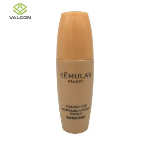 China Empty Plastic Tube Bottles Orange Screw Cap Silk Screen Printing 20 ML on sale