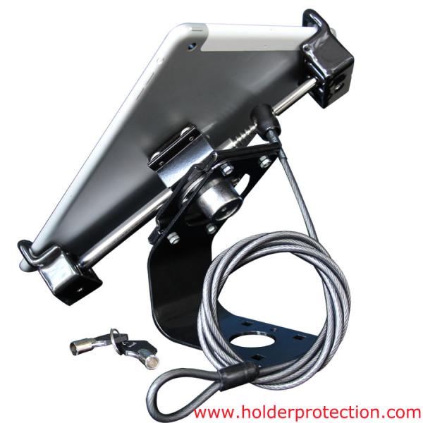 Buy COMER counter dsplay holders for gsm tablet display with high security wire locking at wholesale prices