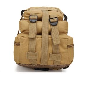 35L 900D Tactical Hiking Backpack Coyote Brown Double Stitched