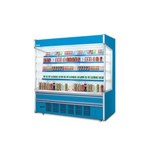 1000L Multideck Open Chiller faster cooling Low Noise Deep Freezer