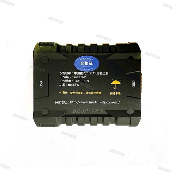 For Sinotruk EOL OBD diagnostic kit DENSO common rail engine for HOWO SHACMAN WeiChai Cnhtc sinotruck diagnostic tool