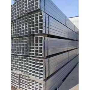 Stuctural Rectangular Metal Pipe , Flat End Welding Rectangular Tubing