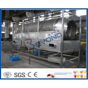 Fruit Juice Processing Fruit Washing Equipment , Fruit And Vegetable Purifier