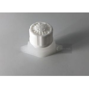 Breathable 16mm Spout Cap PE Material White Black Color Injection Modeling