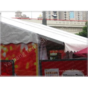 Custom Aluminum Frame Printed Fabric Tent Structures , Corporate Event Tent