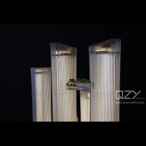 KPF 1/500 L.GEM Baishizhou Skyscrapercity Scale Models Commercial Complex