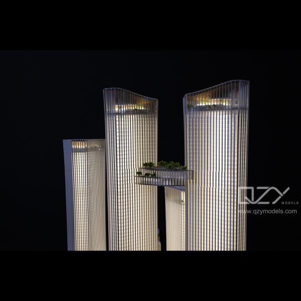 KPF 1/500 L.GEM Baishizhou Skyscrapercity Scale Models Commercial Complex