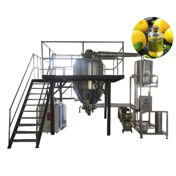 PLC Controlled Water Cooled Plant Extraction Machine With Multi Solvent