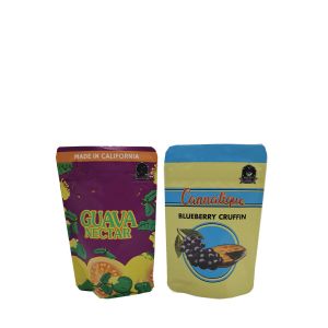 Resealable Custom Food Packaging Bags 250g Reusable ziplockk Bags SGS