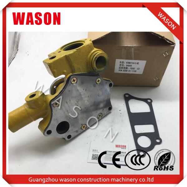 6206-61-1505 6209-61-1100 Hydro Water Pump , PC 4D95 C3 Komatsu Pump Parts