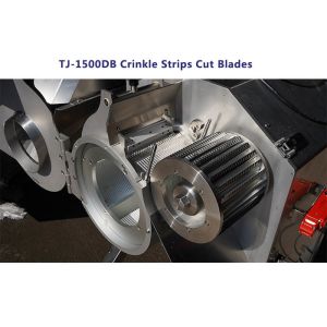 Heavy Duty Vegetable Processing Equipment Potato Crinkle Strips Cutting Machine