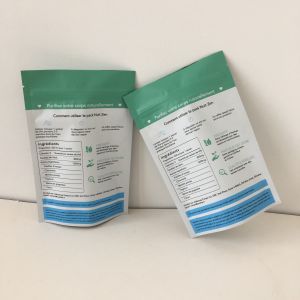 Quality Recycled Plastic Stand Up Food Packaging Bag Laminated Biodegradable for sale