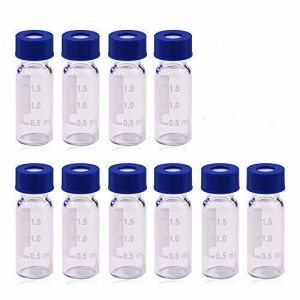 China Borosilicate Glass Vial Tight 20mmWhite Ptfe Silicone Septa on sale