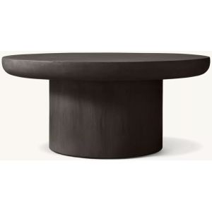 Customizable Size Modern Side Table Furniture for Living Room white and wood