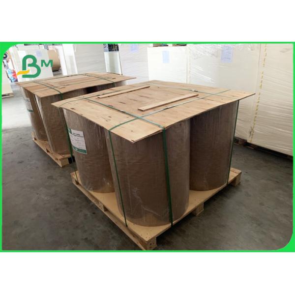 clay coated kraft back 270gsm Clay Coated Kraft Back ( CCK ) 900mm Roll Tear Resistance