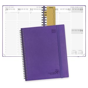 China FSC Certified Purple Custom Academic Planner Eco Friendly Paper on sale