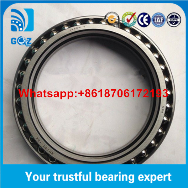 Excavator Precision Angular Contact Bearings , Single Row Wheel Ball Bearing