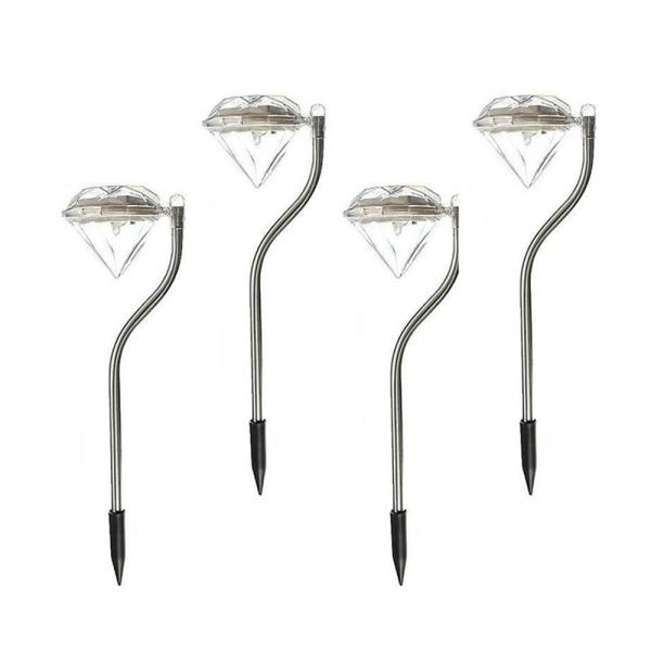 Buy Eco Solar Powered LED Ground Lights Rechargeable Battery at wholesale prices