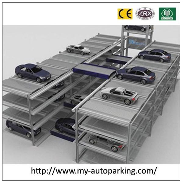 Five Level Automated Conveyor Smart Car Parking Equipment Underground Parking